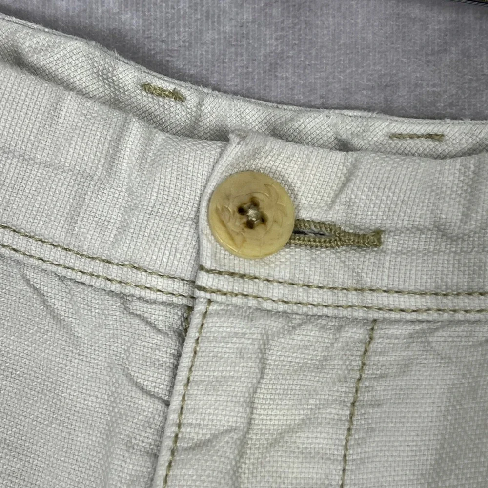 Tommy Bahama Men's Beige Linen Blend Chino‎ Shorts